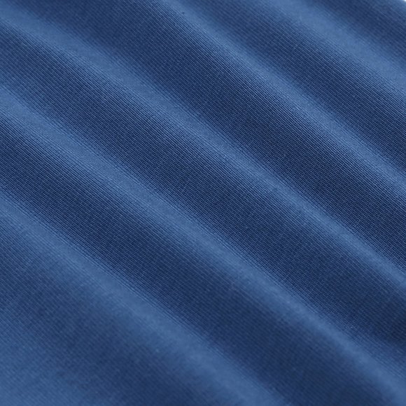 NWT*BABY ROMPER Long Sleeve Blue Cotton Mitted Footed Double Zipper Bodysuit Boy - Picture 12 of 15